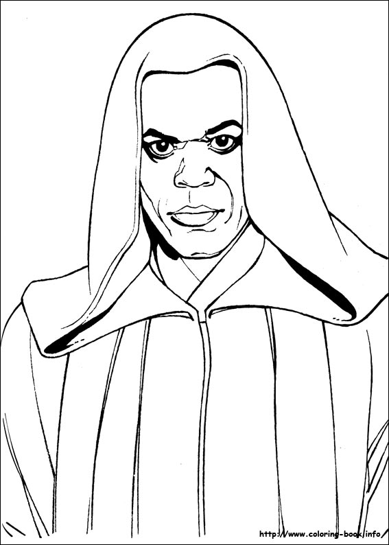 Star Wars coloring picture